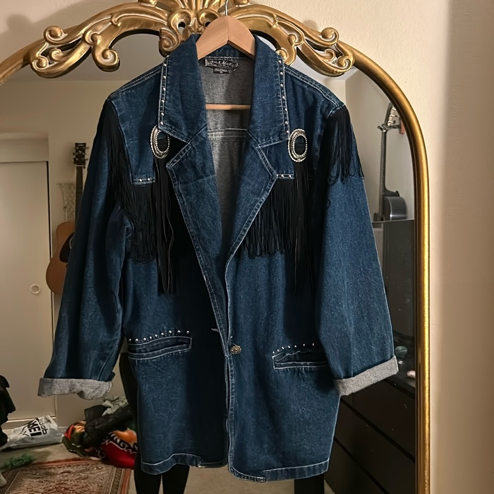 Vintage cowgirl jacket oversized